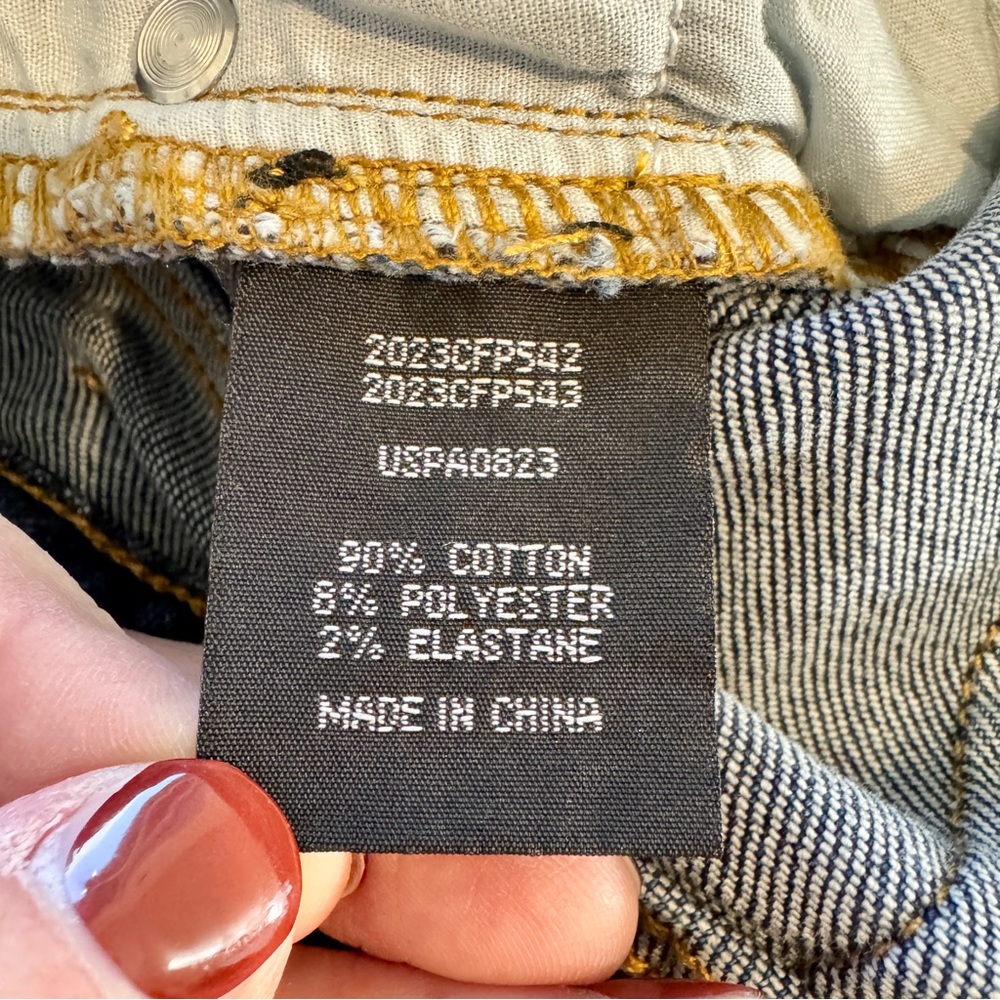 Universal Standard Straight Leg Crop Jeans Medium Wash Women’s 12 - Picture 9 of 9